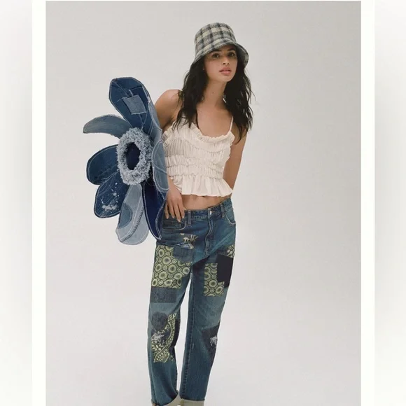 Anthropology Plaid Bucket Hat. NWOT & perfect condition. - Picture 5 of 9